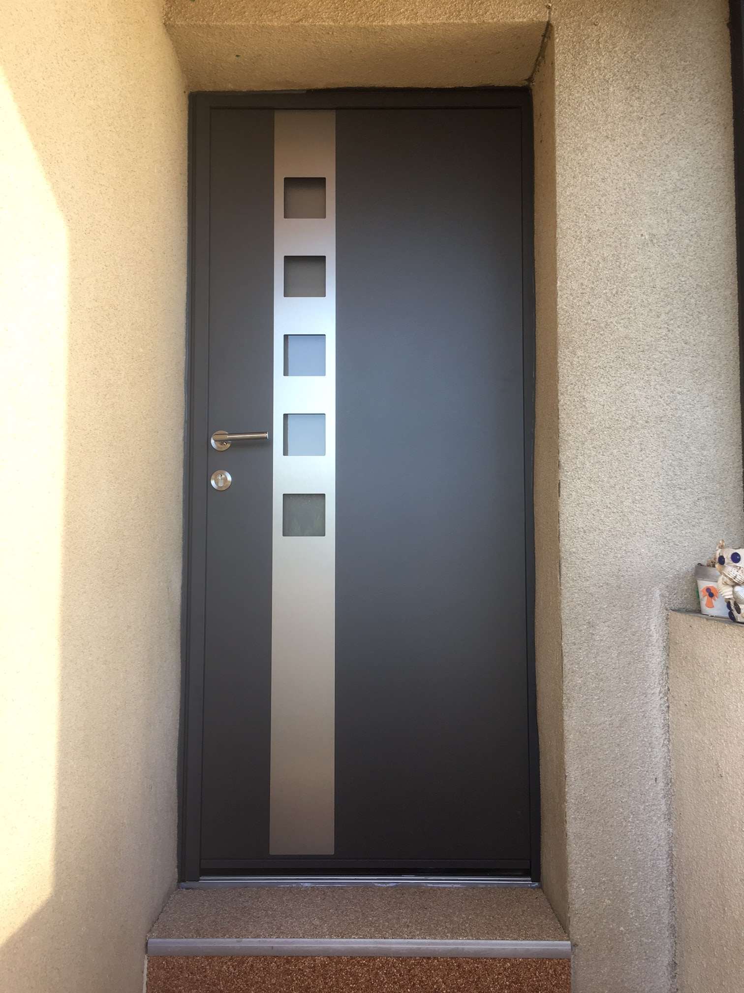 porte d'entrée sécurisé
